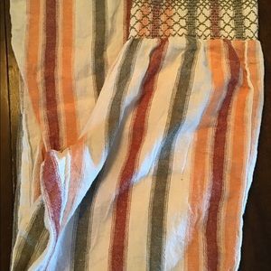 Striped pants. Size small